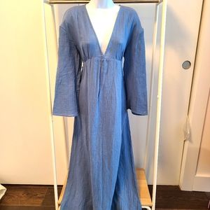 Zara gauze maxi dress